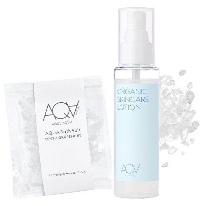 オーガニックスキンケアローションNハッカ（バスソルト付き）